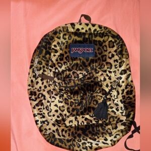 Jansport Leopard Bookbag/Backpack